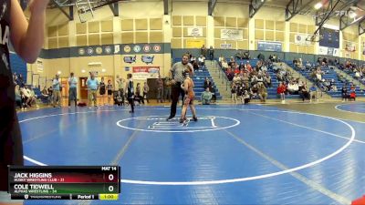 115 lbs Round 3 (8 Team) - Brock Cottrell, Alphas Wrestling vs Warren Jones, Husky Wrestling Club