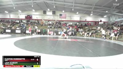 174 lbs Champ. Round 2 - Liam Schram, Thomas More vs Clinton Morrisette, King