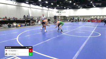 157 lbs Rd Of 32 - Rafael Hipolito, Virginia Tech vs Ryker Fullmer, Utah Valley