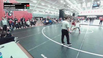 174 lbs Round 3 (4 Team) - Brendan Ridge, East Stroudsburg vs Joseph Lagman, Marymount