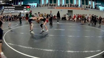 110 lbs Round 3 (4 Team) - Liam Goodman, Caveman vs Gavin Newton, West Forsyth WC