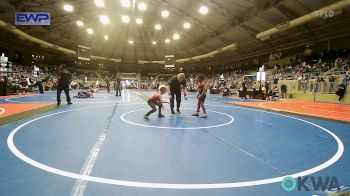 49 lbs 2nd Place - Kevin Harris, HURRICANE WRESTLING ACADEMY vs Kanon Zappone, Barnsdall Youth Wrestling