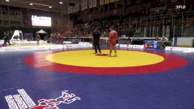 92kg (non-olympic) Cons. Round 3 - Aayden Callan, Pronghorn Amateur Wrestling Association vs Peter Shirley, Hamilton Wrestling Club
