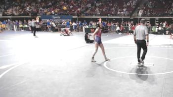 G 100 lbs Champ. Round 2 - Charleigh Hollier, Rayne Girls vs Bailyn McCauley, Live Oak Girls