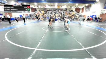 113 lbs Cons. Round 5 - Julian Lopez, Arroyo (El Monte) vs Daniel Mendoza, Victor Valley