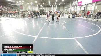 92 lbs Cons. Round 2 - Joseph Aichele, Lake Stevens WC vs Grayson Schoonover, Okanogan Underground WC