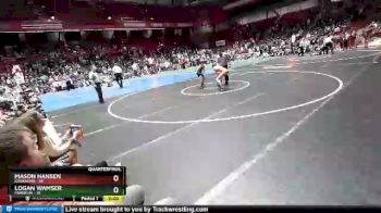 113 lbs D1 - Quarter-finals (fri 5:30 P.m.) - Mason Hansen, Kaukauna vs Logan Wamser, Franklin