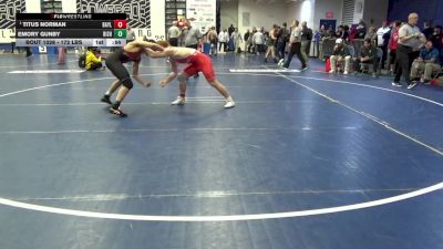 172 lbs Consy 6 - Titus Norman, Baylor-TN vs Emory Gunby, Bishop McCort