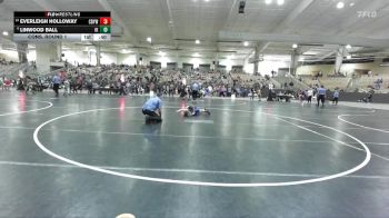 80 lbs Cons. Round 1 - Everleigh Holloway, Clinton Dragon Youth Wrestling vs Linwood Ball, Iron Knights