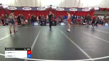 71 kg Quarterfinal - Jake Jones, Pennsylvania vs Jed Wester, Pinnacle Wrestling Club