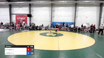 58 kg Rr Rnd 1 - Sydney Fratus, Team Rhode Island vs Julie Ortiz, MGW Rebels