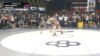 175 lbs Quarters - Bruno Cassioppi, Illinois vs Jakob Hoke, Ohio
