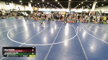 45 lbs Round 4 - Uila Peters, LV Bear Wrestling Club (Spring vs Jackson Colvin, Roy Wrestling Club