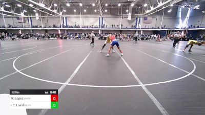 133 lbs Round Of 32 - Raymond Lopez, American University vs Chase Liardi, Hofstra