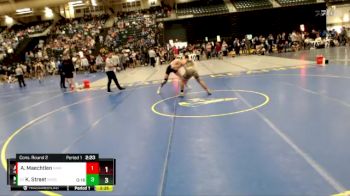 174 lbs Cons. Round 2 - Kaden Street, Morningside (Iowa) vs Angelo Maechtlen, New Mexico Highlands