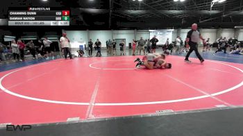 140 lbs Round Of 16 - Channing Dunn, Kingfisher YellowJackets vs Damian Nation, Darko Valley Wolf Pack