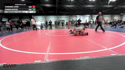 140 lbs Round Of 16 - Channing Dunn, Kingfisher YellowJackets vs Damian Nation, Darko Valley Wolf Pack