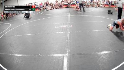 115 lbs Round 1 (6 Team) - Sebastian Stsiapanau, RWA vs Devin Hord, Cartel
