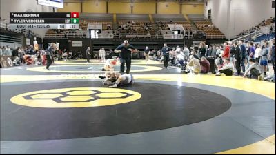 120 lbs 5th Place - Max Berman, Germantown Academy vs Tyler Verceles, Loyola Blakefield