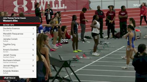 Women's 60m Open, Finals 1