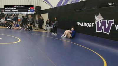 110 Open Quarterfinal - Mileena Notaro, Southeast CC vs Rocio Chavez, York University