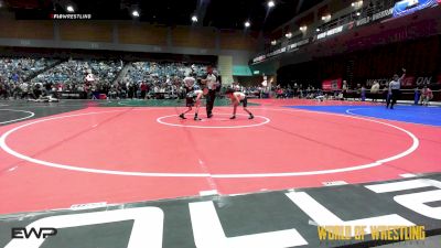64 lbs Consi Of 16 #2 - Robert Devine Garcia, Team Coalinga vs Axl Wolf, Dethrone