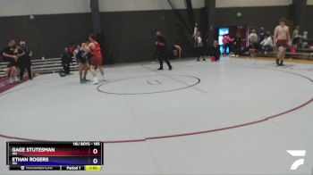 165 lbs 3rd Place Match - Gage Stutesman, WA vs Ethan Rogers, WA