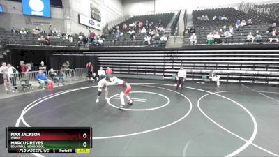 178 lbs Cons. Round 4 - Max Jackson, Weber vs Marcus Reyes, Bountiful High School