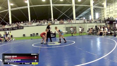 93 lbs Round 2 (8 Team) - Ariana Mead, Minnesota vs Baylii Rodriguez, South Carolina