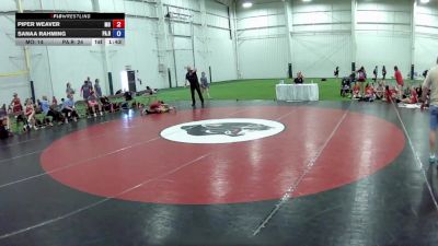 105 lbs Piper Weaver, Missouri vs Sanaa Rahming, Pennsylvania Red