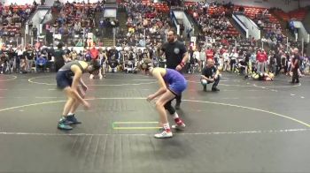 100 lbs Cons. Round 5 - Benjamin Hopper, Bay County Road Runners vs Alex Aardema, Fruitport