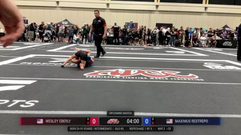 Wesley Eberly vs Maximus Restrepo 2025 ADCC Orlando Open/Youth Trials