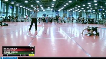 110 lbs Rd# 5- 3:45pm Friday Final Pool - Parker Wickam, Terps Demons vs Ty Valenzuela, Westshore D.S.