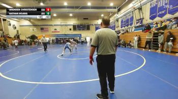 113 lbs 5th Place Match - Brenden Christensen, Benicia vs Nathan Hoang, Jesse Bethel High School