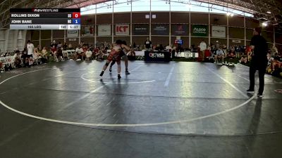165 lbs Rollins Dixon, South Carolina vs John Bane, North Carolina