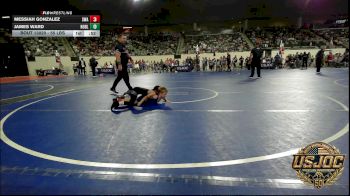 55 lbs Round Of 32 - Messiah Gonzalez, Shelton Wrestling Academy vs James Ward, Noble Takedown Club