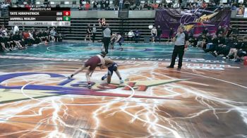 107 lbs Quarterfinals (8 Team) - Jarrell Walsh, Creighton Prep, NE vs Tate Kirkpatrick, Anoka, MN