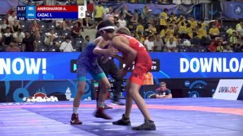 45 kg 1/4 Final - Alireza Ahmad AMIRIGHASRODDASHTI, Iran vs Igor Cazac, Moldova