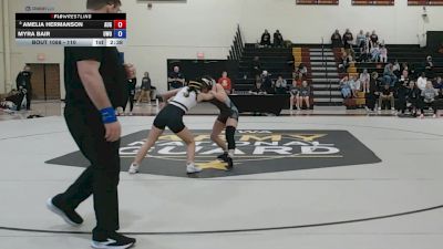 110 lbs Cons. Round 2 - Myra Bair, Wisconsin - Oshkosh vs Amelia Hermanson, Augsburg University