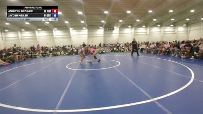 110 lbs Ashlynn Brokaw, Ohio Blue vs Jayden Keller, Missouri Blue