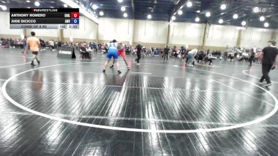 215 lbs Consi Of 8 #2 - Anthony Romero, Eagle Wrestling Club vs Jude DiCicco, Alpha WC