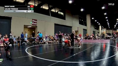 100 lbs Round 5 (6 Team) - Brent Mabe, BS Wrestling vs Leland Trinidad, Florida Scorpions