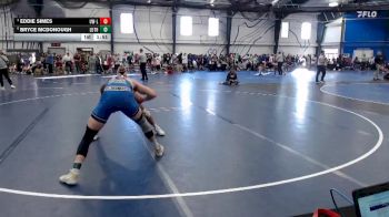 Elite 174 lbs Quarterfinal - Eddie Simes, Wisconsin-La Crosse vs Bryce McDonough, Luther