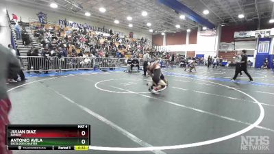 150 lbs Cons. Round 2 - Julian Diaz, Patriot vs Antonio Avila, Excelsior Charter