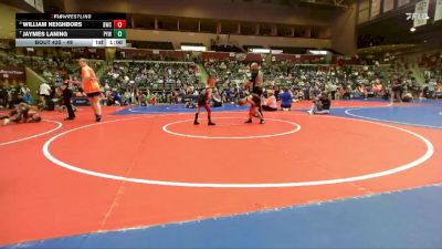 49 lbs Semifinal - William Neighbors, Battlefield Wrestling Club vs Jaymes Laning, Panther Youth Wrestling-CPR