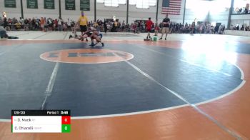 129-133 lbs Semifinal - Dawson Mack, Bolingbrook Jr. Raiders vs Christian Chiarelli, Downers Grove Wrestling Club