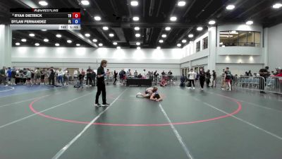 138 lbs Cons. Round 4 - Ryan Dietrick, TN vs Dylan Fernandez, FL