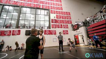 70-75 lbs Quarterfinal - Chevy Hill, Noble Takedown Club vs Asher Jordan, Carl Albert