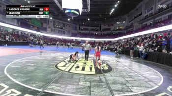 107 lbs Cons. Round 1 - Leah San, Nampa vs Kadence Caladri, Mountain View