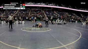 1A 150 lbs Cons. Semi - Andrew Reynolds, Hayesville High School vs Mason Leonard, South Davidson Middle And High School